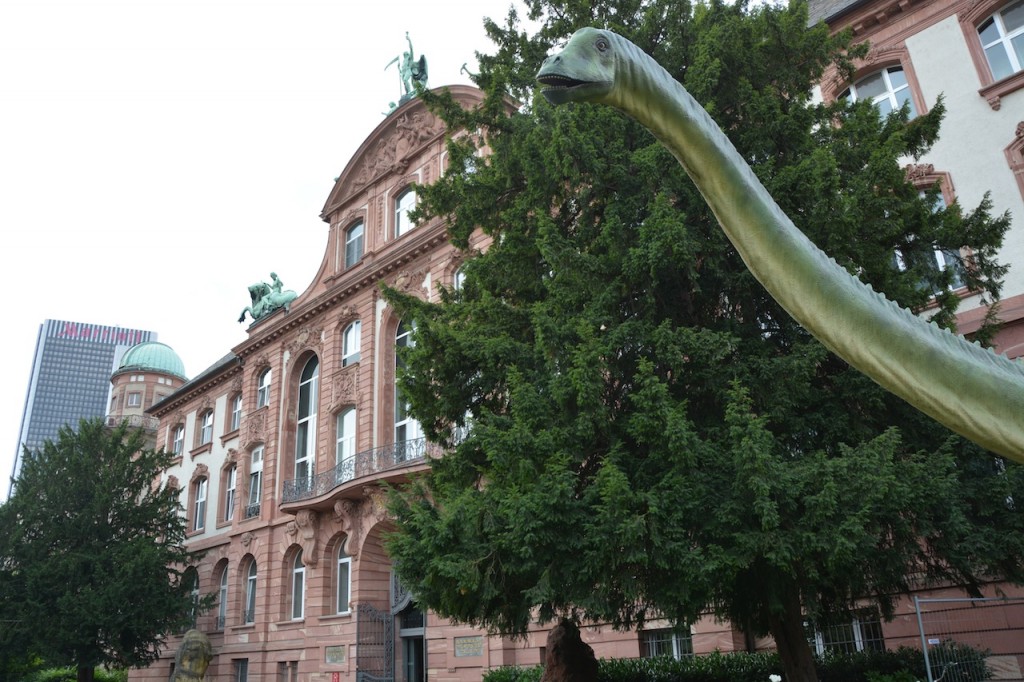 We visited the Senckenberg Natural History Museum. We were underwhelmed, but the kids had fun anyways.